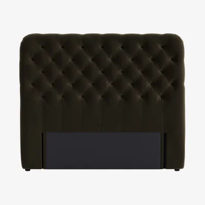 Loaf Snoozemuffin Headboard, King (Wine Bottle Clever Velvet)