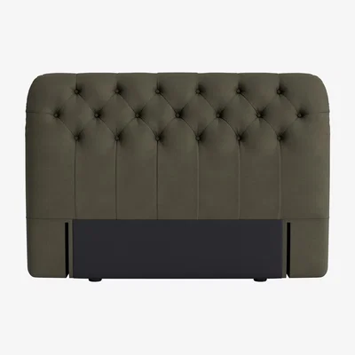 Loaf Bedlington Headboard, King (Woody Walk Clever Cotton)