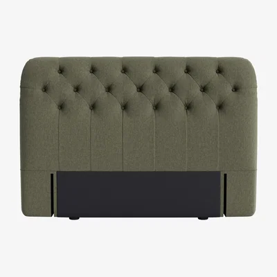 Loaf Bedlington Headboard, King (Baked Fig Clever Linen)