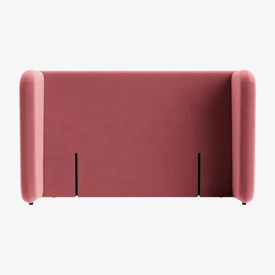 Loaf Snoozeliner Headboard, King (Jam Sandwich Clever Velvet)
