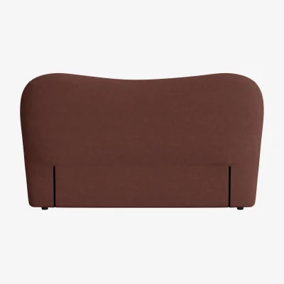 Loaf Monroe Headboard, Superking (Mulberry Wine Clever Linen)