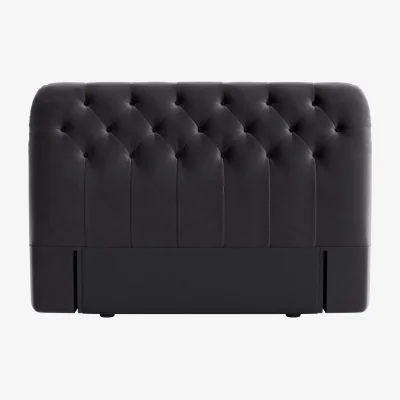 Loaf Bedlington Headboard, King (Wire Wool Clever Velvet)