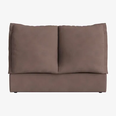 Loaf Beddy-Byes Headboard, King (Muddy Footprint Clever Cotton)