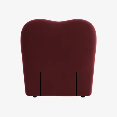 Loaf Monroe Headboard, Single (Drenched Damsons Clever Velvet)