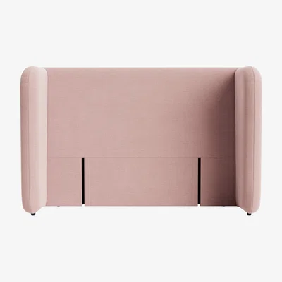 Loaf Snoozeliner Headboard, Double (Rosewater Clever Linen)
