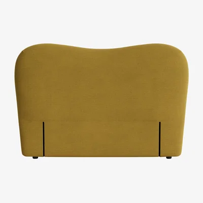 Loaf Monroe Headboard, King (Cardamom Cake Clever Linen)