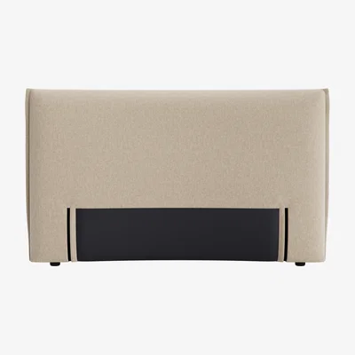 Loaf Archy Headboard, Double (Flour Sack Clever Linen)