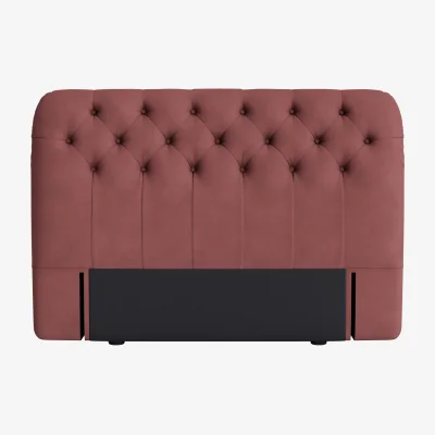 Loaf Bedlington Headboard, King (Berry Jelly Clever Cotton)