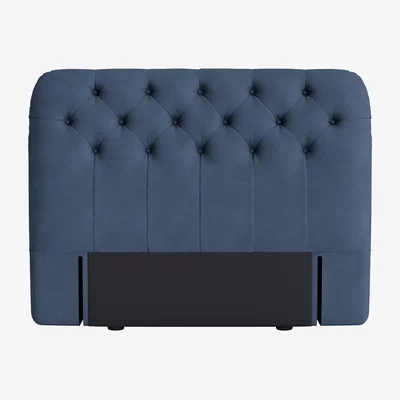 Loaf Bedlington Headboard, Double (Sloe Berry Bush Clever Cotton)