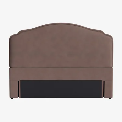 Loaf Sugar Puff Headboard, Superking (Muddy Footprint Clever Cotton)