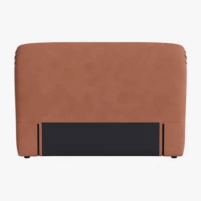 Loaf Cookie Headboard, King (Cheeky Nutmeg Clever Cotton)