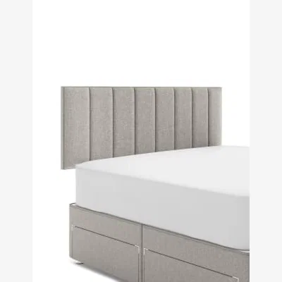 Marks & Spencer M&S  Panelled Strutted Headboard - 6FT - Natural, Natural,Grey,Silver Grey,Mid Grey,Mink,Navy,Charcoal,Light Grey,Silver