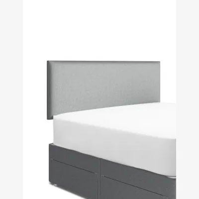 Marks & Spencer M&S  Modern Border Strutted Headboard - 5FT - Mid Grey, Mid Grey,Charcoal,Navy,Silver,Grey,Mink,Light Grey,Silver Grey,Natural