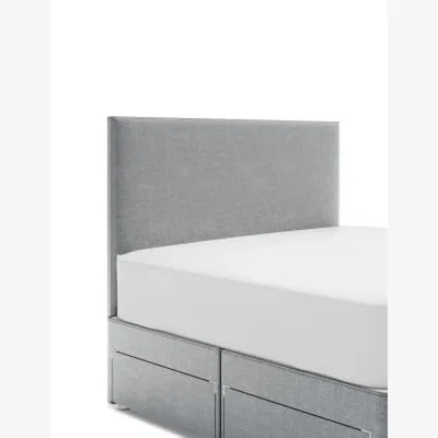 Marks & Spencer M&S  Modern Headboard - 4FT - Light Grey, Light Grey,Navy,Natural,Silver Grey,Mid Grey,Charcoal,Mink,Silver,Grey