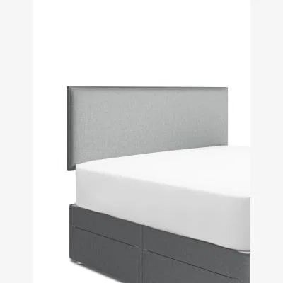 Marks & Spencer M&S  Modern Border Strutted Headboard - 6FT - Mid Grey, Mid Grey,Charcoal,Navy,Silver,Grey,Mink,Light Grey,Natural
