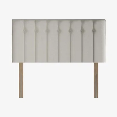 Downtown Relyon Taylor Strutted Headboard - 120cm Small Double - Fabric Grade B
