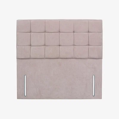 Downtown Sleepeezee Jasmine Floor Standing Headboard - Beige, Cream, Black, Purple, Pink, Blue, Grey, Silver, Orange, Yellow