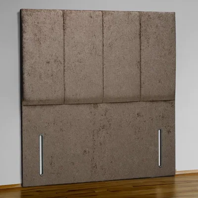 The Range Arezzo Floor Standing Upholstered Headboard - Brown