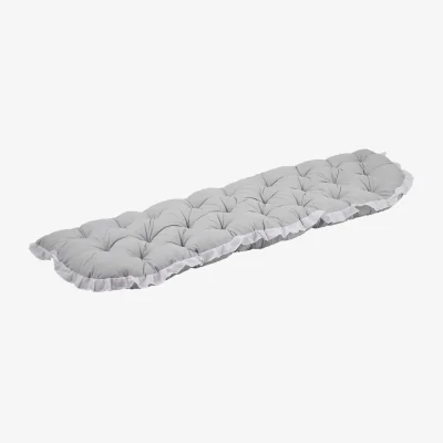 The Range Light Grey Cotton Headboard Pillow - Light Grey