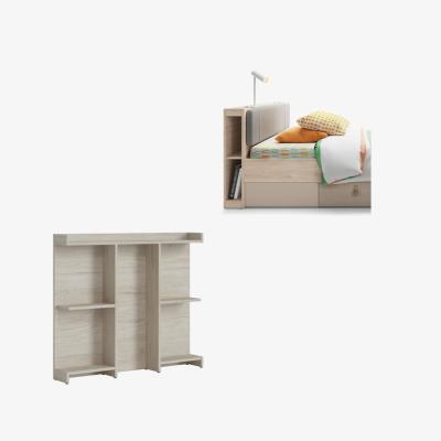 The Range Denim Headboard Extension - Light Walnut / 95.3cm