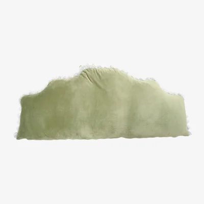 The Range Soft Headboard Pillow Backrest Cushion - Green