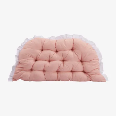 The Range Tufted Headboard Backrest Cushion with Elastic Strap - Pink