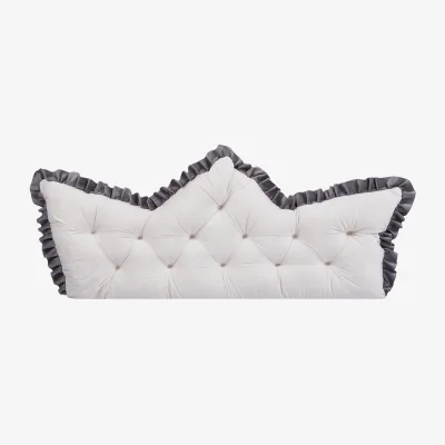 The Range Lifeideas Tufted Crown Headboard Pillow 150*60cm - Pearl White