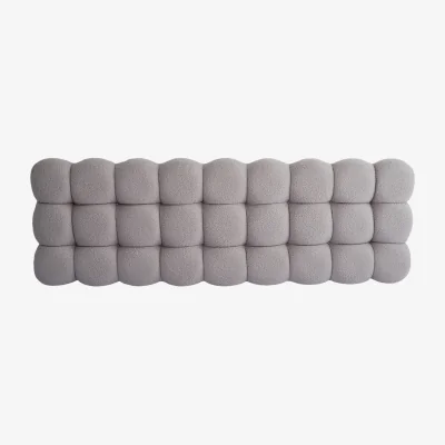 The Range Headboard Bolster Pillow - Light Grey