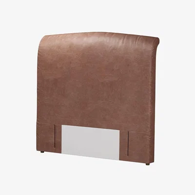 Sofa.com Standalone Thea Double Headboard in Satchel Vintage Leather - sofa.com