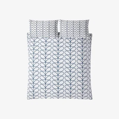 Amara Orla Kiely - Linear Stem Duvet Cover - Whale - Double