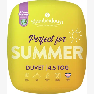 Habitat Slumberdown Summer Non Allergic 4.5 Tog Duvet - Double