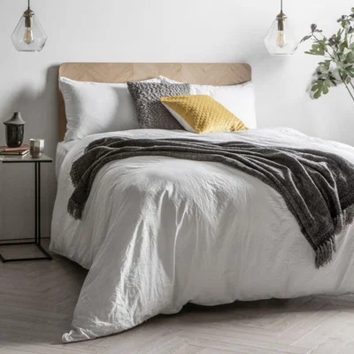 Olivia's Gallery Direct Linen Blend Duvet Set Double