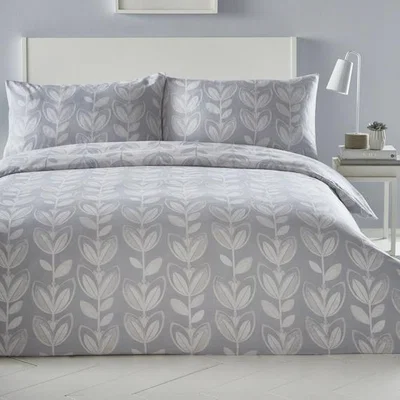 The Range Escada Duvet Set - Grey / Double
