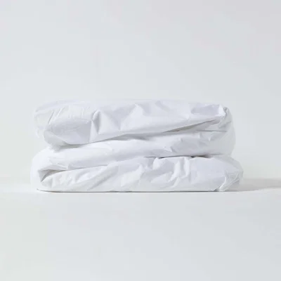 The Range Waterproof Duvet Protector - White / Double