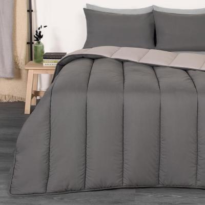 The Range Soft Coverless 10.5 TOG Duvet Set - Silver / Machine Washable / Double