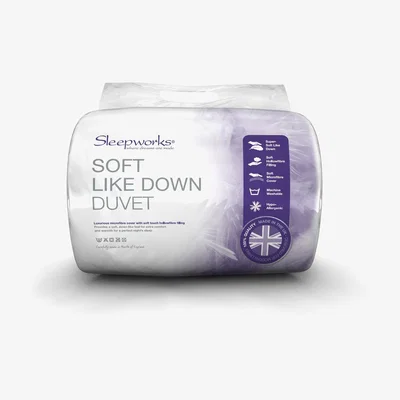 The Range Soft Like Down 4.5 Tog Duvet - Double
