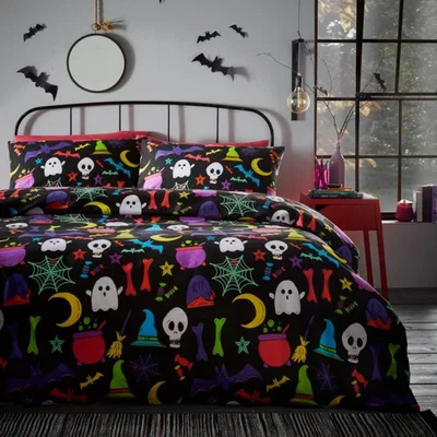 The Range Ghouls and Ghost Duvet Set - Multi / Double