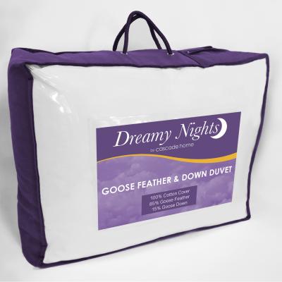 The Range 13.5 tog Goose Feather and Down Duvet - White / Double