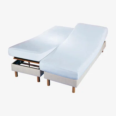 La Redoute Flannelette Anti-Dust Mite Double Mattress Protector