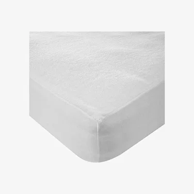 The Range 90 Degree Terry Waterproof Mattress Protectors - White / Small Single