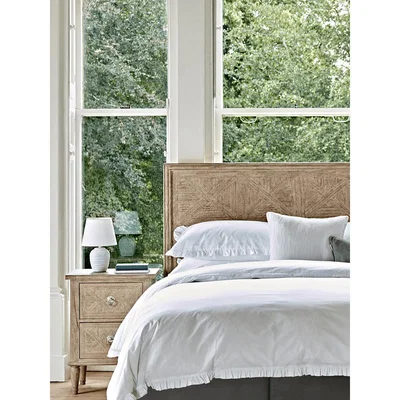 Cox and Cox Geometric Parquet Headboard - Double