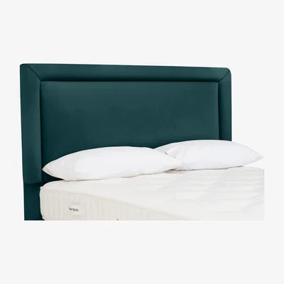 Furniture Village Harrison Spinks - Pure Comfort Oak Floor Standing Headboard - Small Double - Green