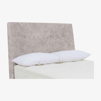 Furniture Village Hypnos - Askett Floor Standing Headboard - Double - Daytona Stone