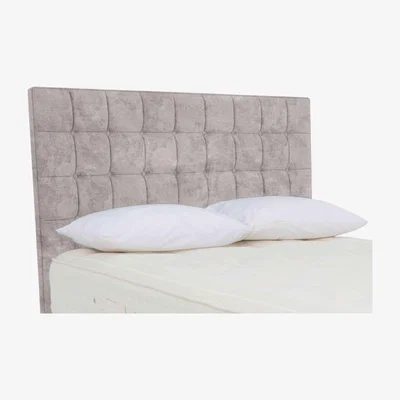 Furniture Village Hypnos - Naphill Floor Standing Headboard - Double - Daytona Stone