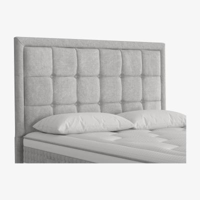 Furniture Village Mammoth - Julian Floor Standing Headboard - Super King - Silver