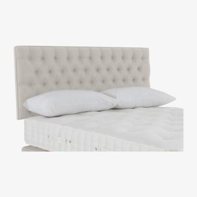 Furniture Village Hypnos - Wooburn Strutted Headboard - Double - Imperio Stone