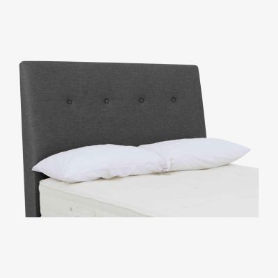 Furniture Village Hypnos - Askett Floor Standing Headboard - Double - Smokey Quartz