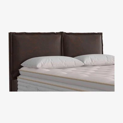 Furniture Village The Handmade Bed Company - Standford Headboard - Double - Rhodeo Mahogany