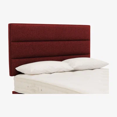 Furniture Village Hypnos - Bespoke Cadmore Strutted Headboard - Double - Red