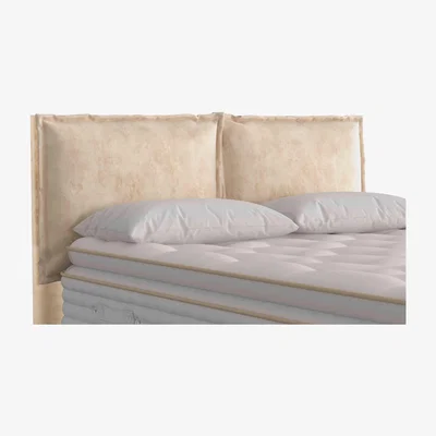 Furniture Village The Handmade Bed Company - Standford Headboard - Double - Milano Sand